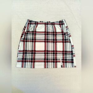 Shein plaid skirt